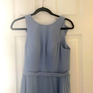 Dusty blue bridesmaid dress. Wore once. size 6